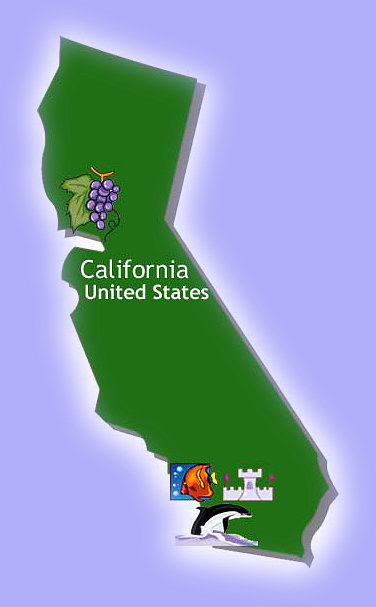 State of California Map