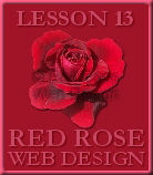 Red Rose Lesson 13 Award